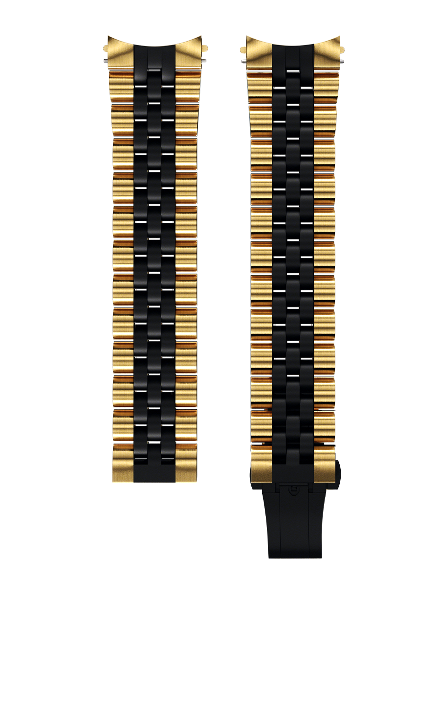 President bracelet, Gold - Black