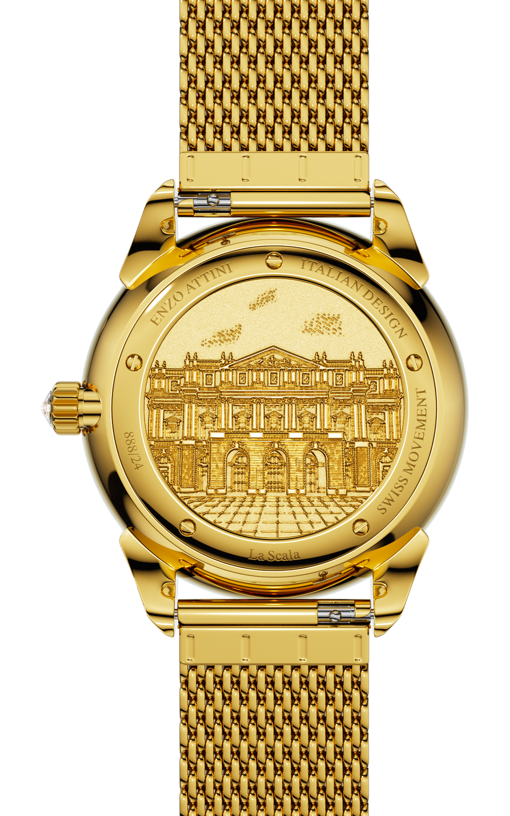 NEW La Scala - Mesh Strap/ Swiss Movement