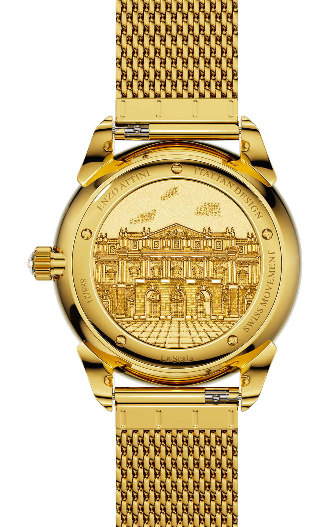 NEW La Scala - Mesh Strap/ Swiss Movement