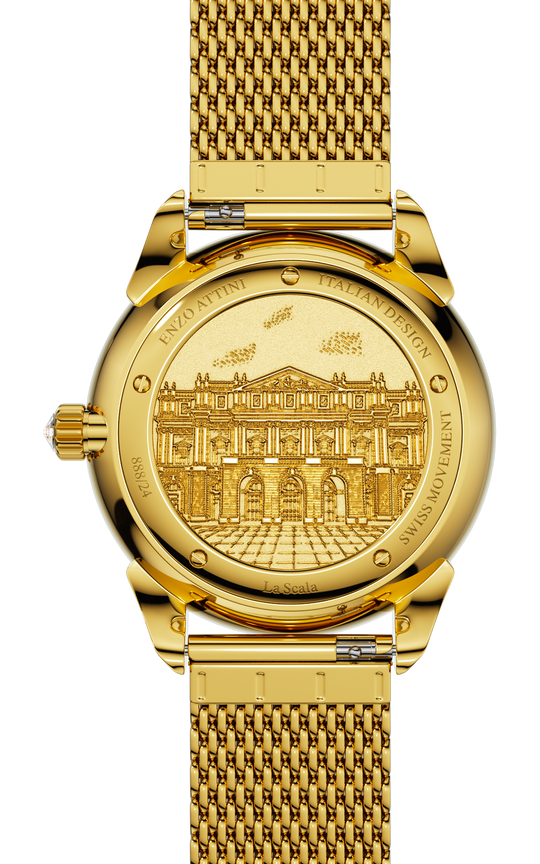 NEW La Scala - Mesh Strap/ Swiss Movement