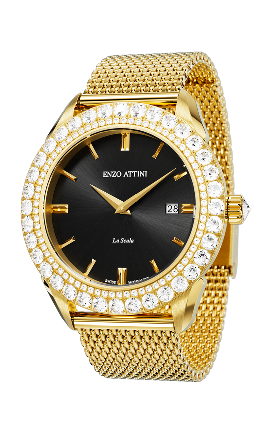 NEW La Scala - Mesh Strap/ Swiss Movement