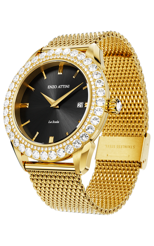 NEW La Scala - Mesh Strap/ Swiss Movement