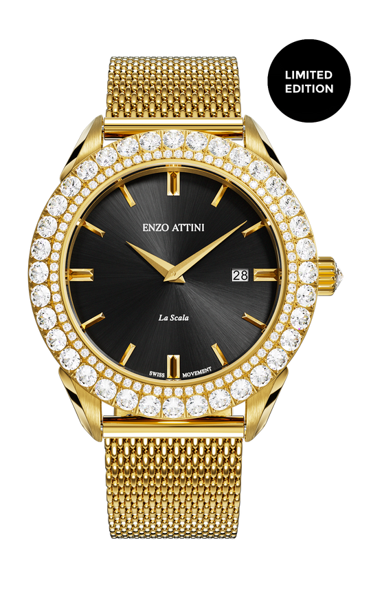 NEW La Scala - Mesh Strap/ Swiss Movement