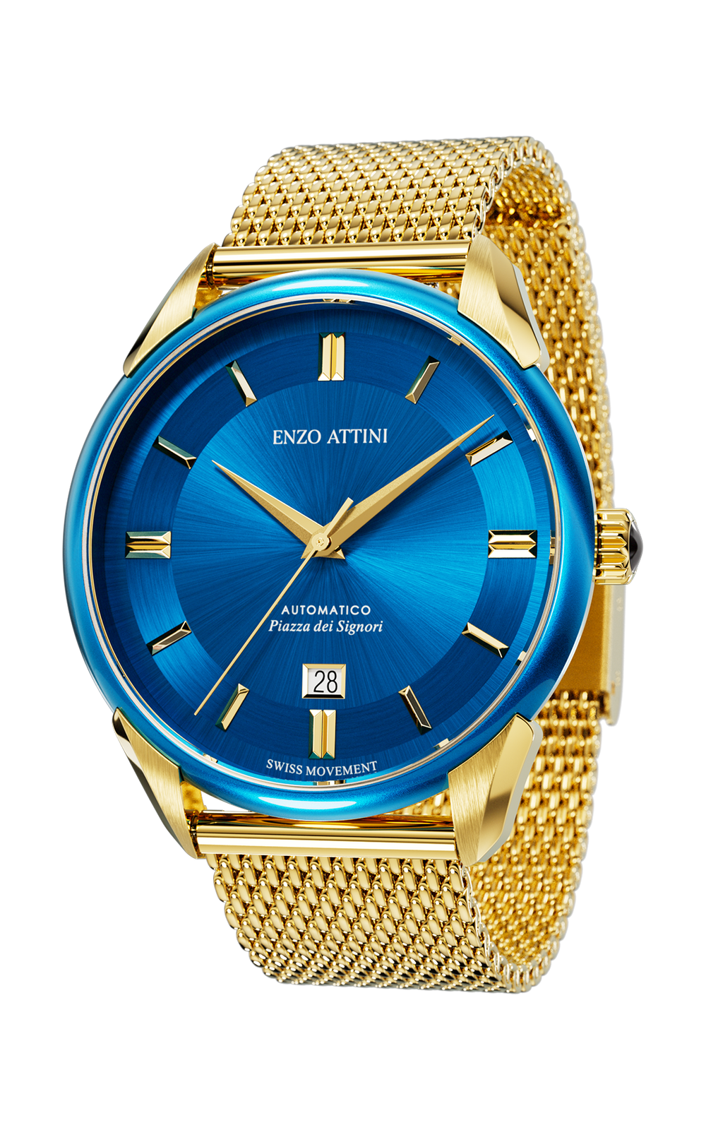 Piazza dei Signori Automatic - Mesh Strap / Swiss Movement