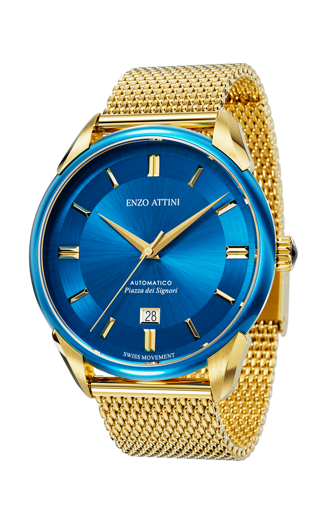 Piazza dei Signori Automatic - Mesh Strap / Swiss Movement