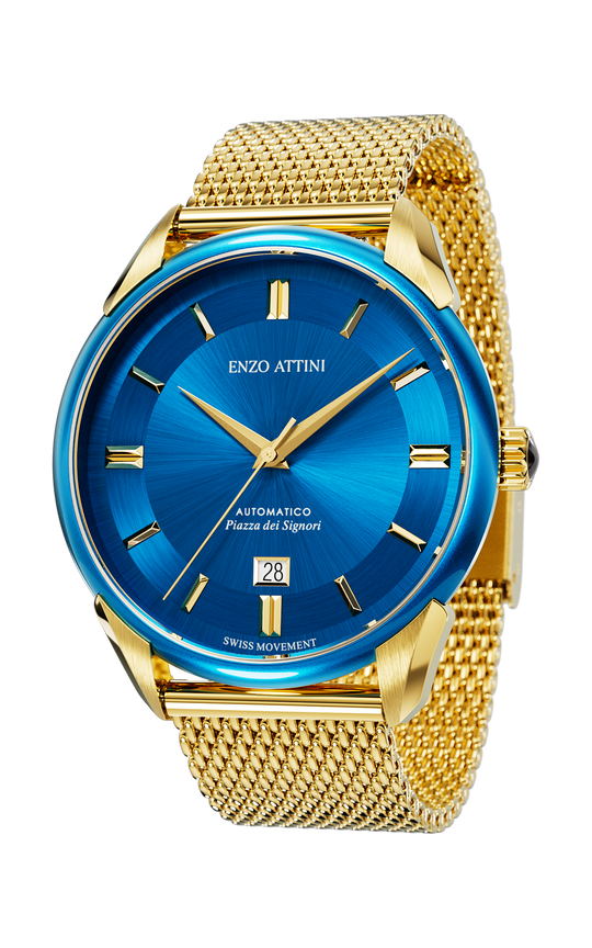 Piazza dei Signori Automatic - Mesh Strap / Swiss Movement