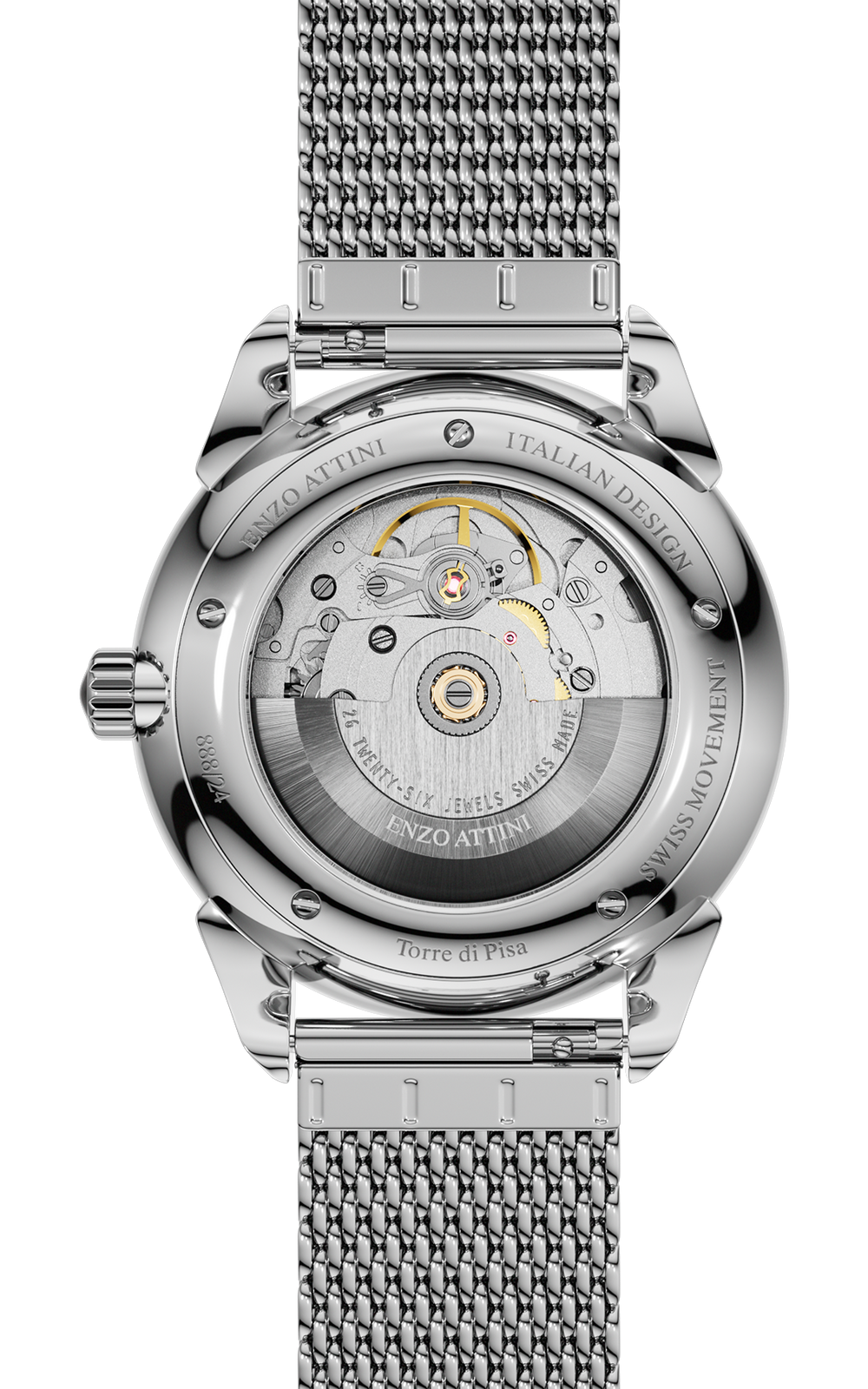 Torre di Pisa Automatic - Mesh Strap / Swiss Movement
