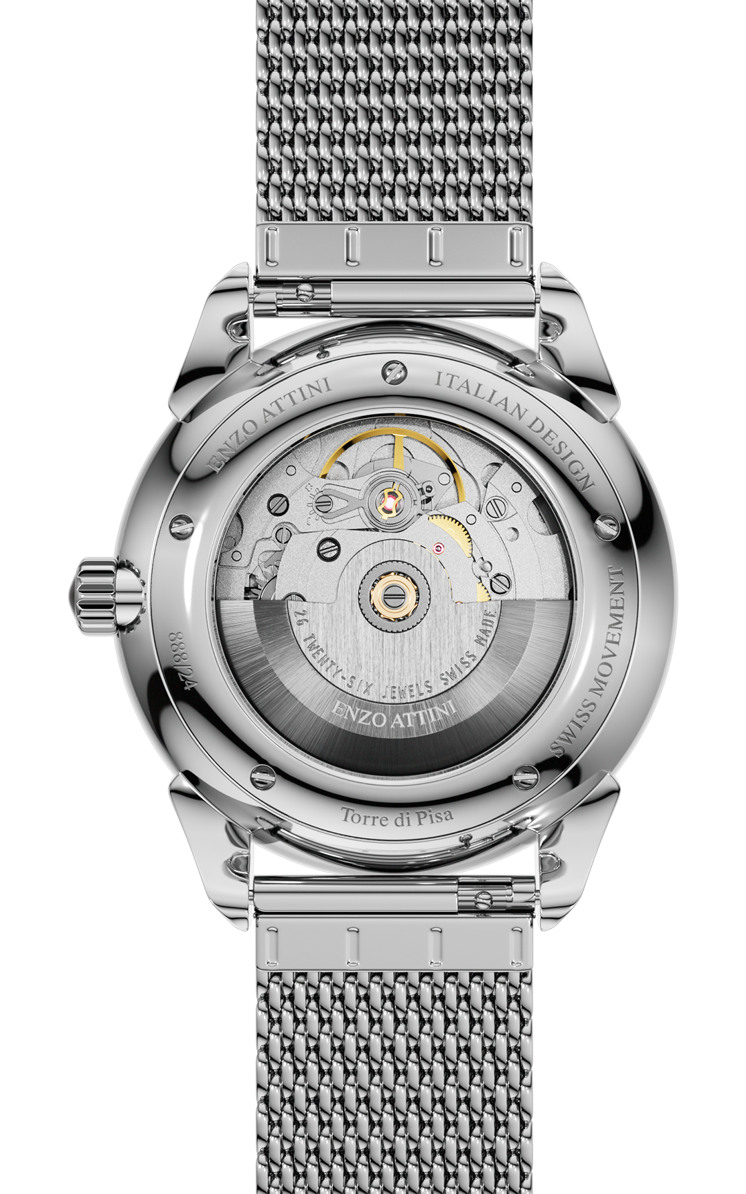 Torre di Pisa Automatic - Mesh Strap / Swiss Movement