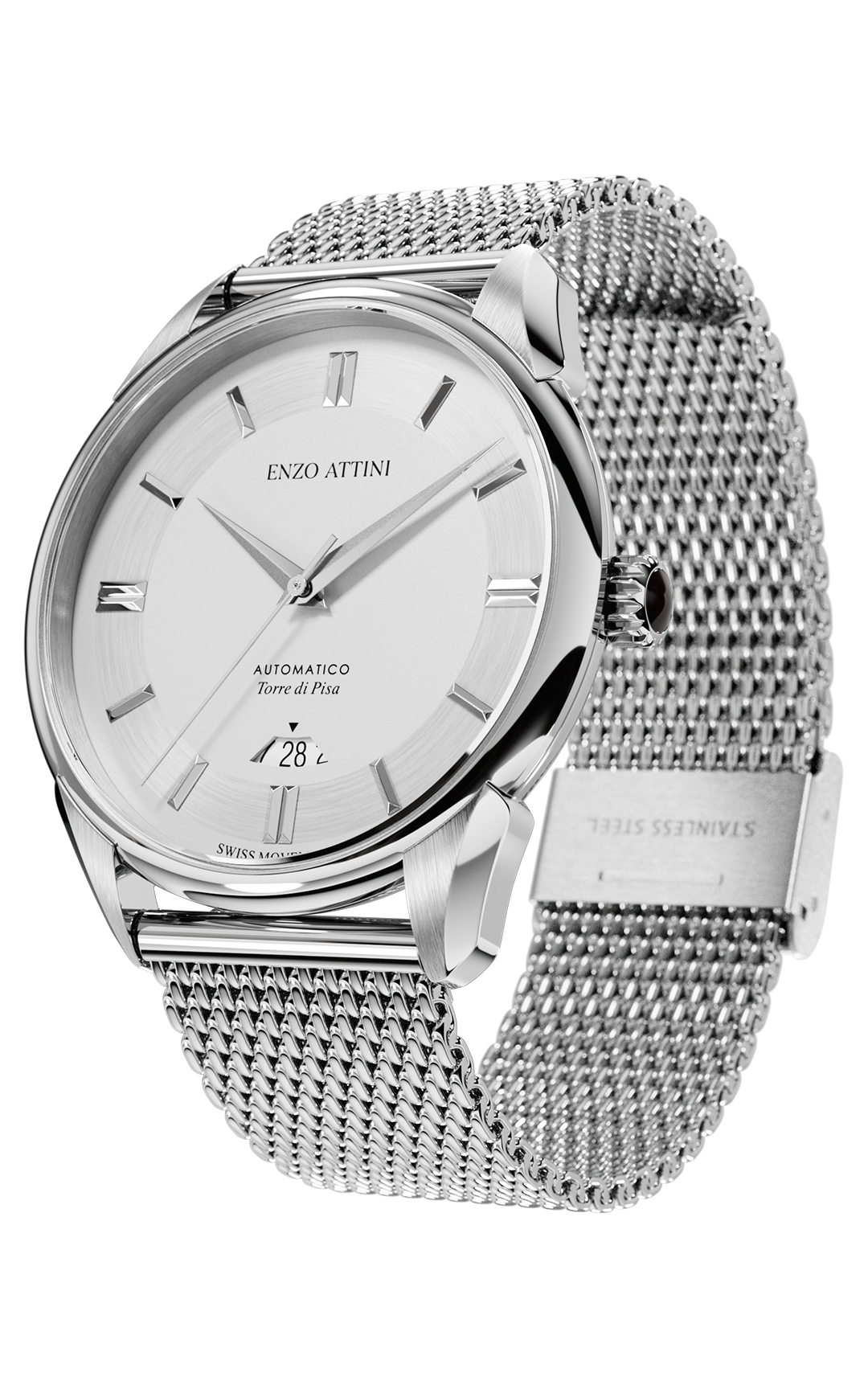 Torre di Pisa Automatic - Mesh Strap / Swiss Movement