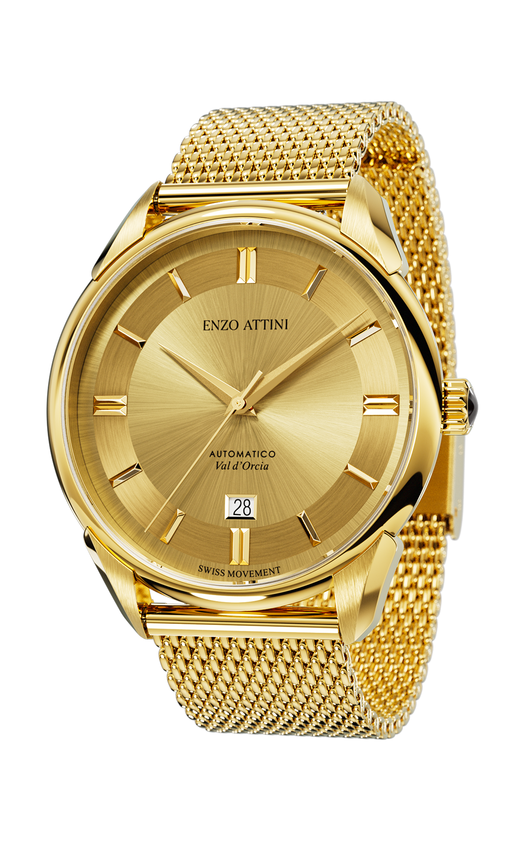 Val d'Orcia Automatic- Mesh Strap / Swiss Movement