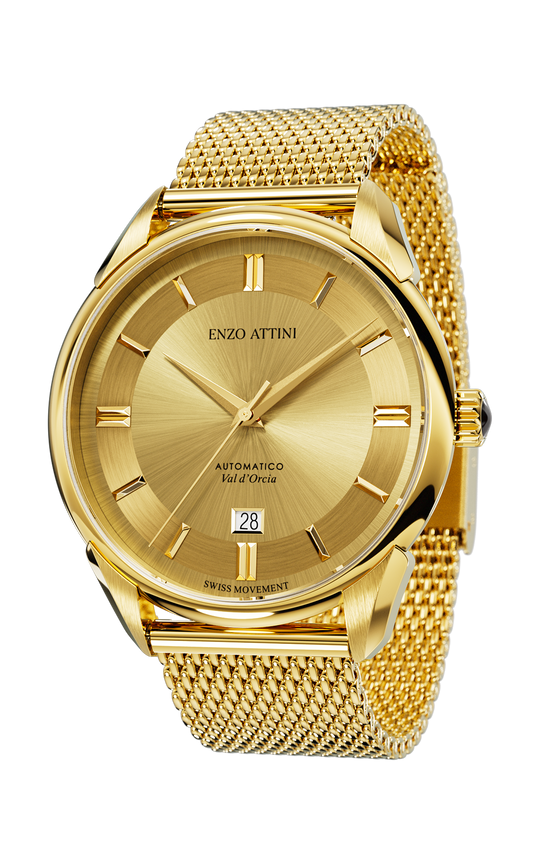 Val d'Orcia Automatic- Mesh Strap / Swiss Movement