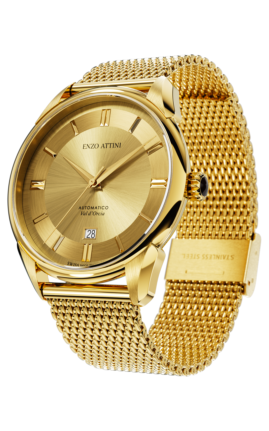 Val d'Orcia Automatic- Mesh Strap / Swiss Movement