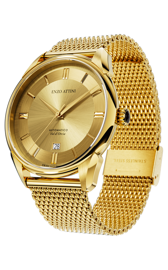 Val d'Orcia Automatic- Mesh Strap / Swiss Movement