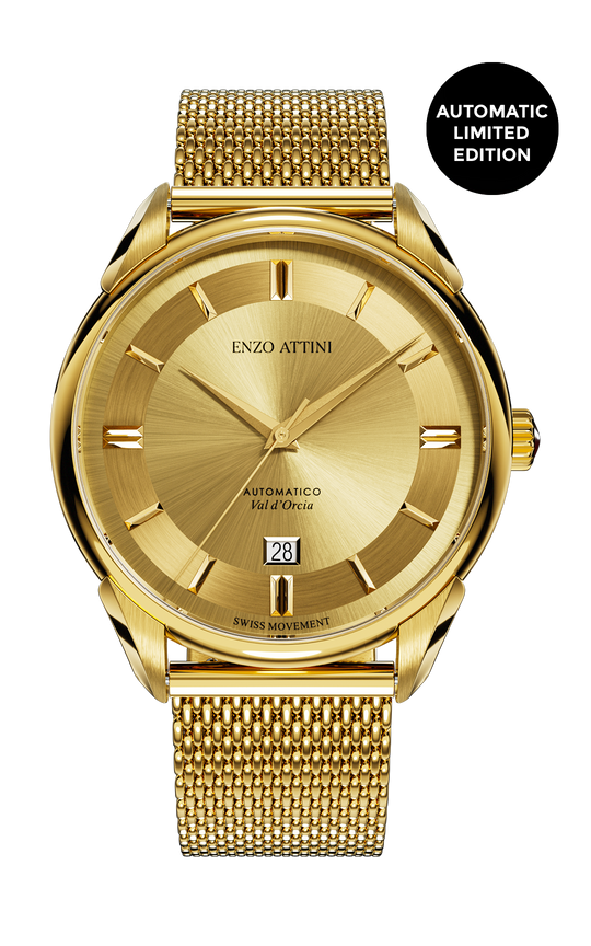 Val d'Orcia Automatic- Mesh Strap / Swiss Movement