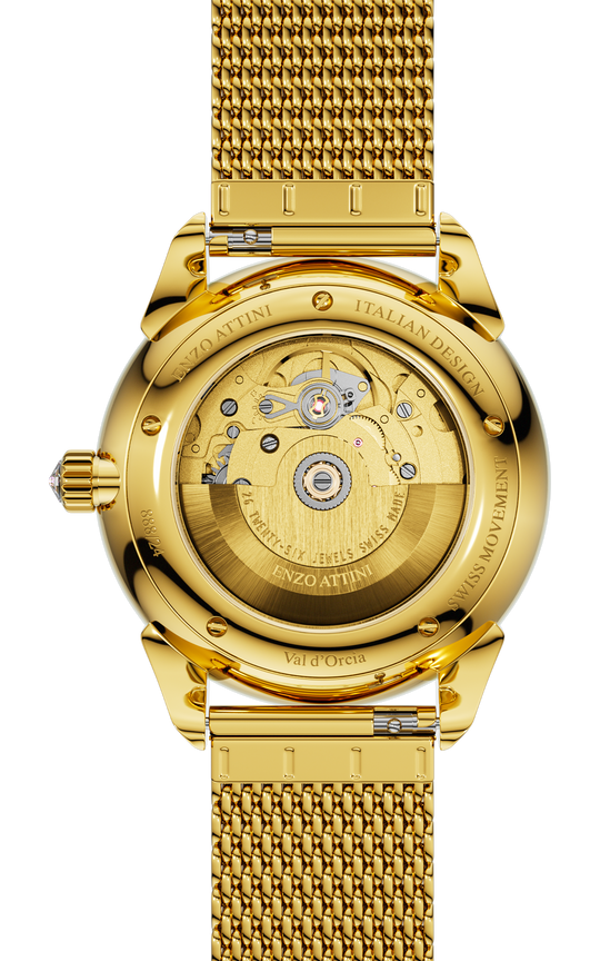 Val d'Orcia Automatic- Mesh Strap / Swiss Movement