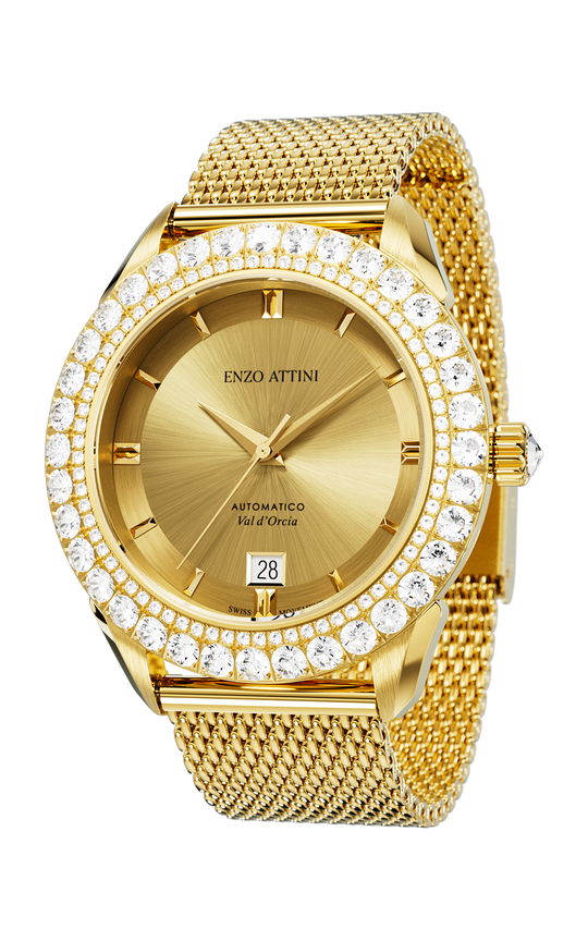 Val d'Orcia Automatic- Mesh Strap / Swiss Movement