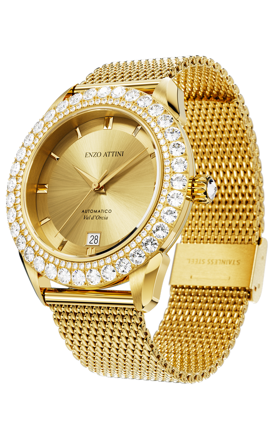 Val d'Orcia Automatic- Mesh Strap / Swiss Movement