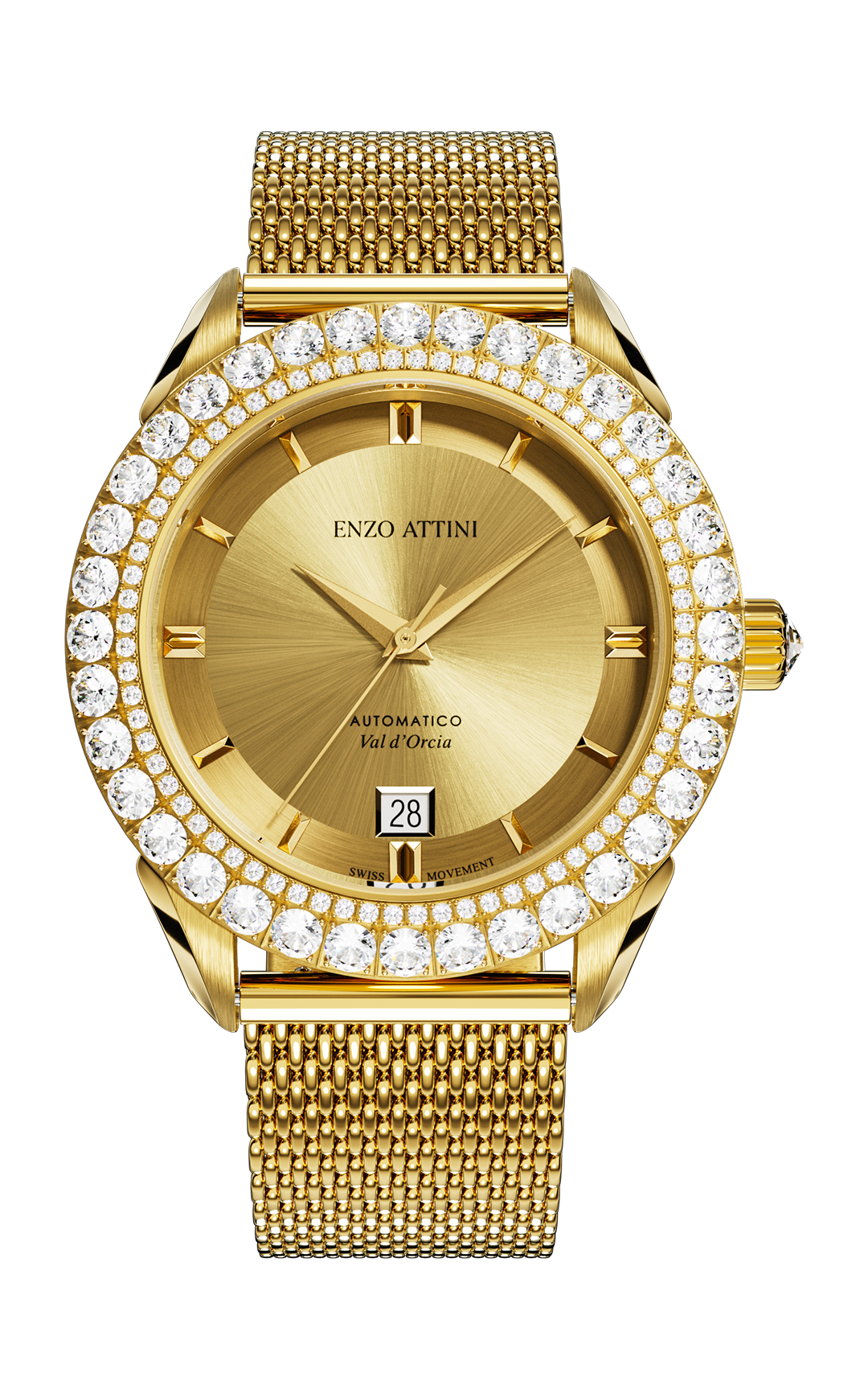 Val d'Orcia Automatic- Mesh Strap / Swiss Movement