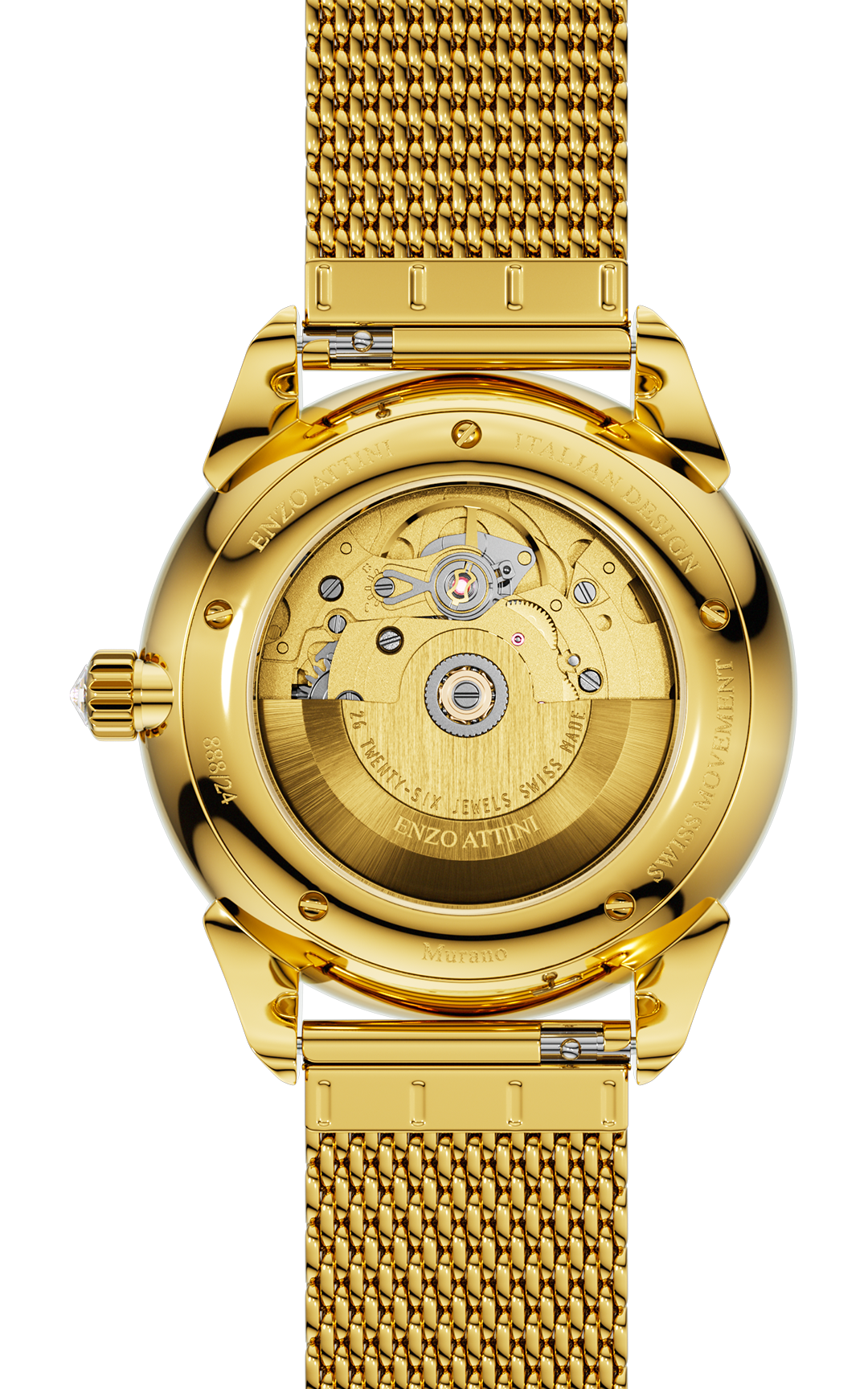 Murano Automatic - Mesh Strap / Swiss Movement