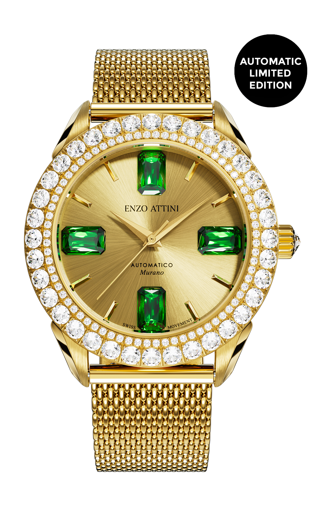 Murano Automatic - Mesh Strap / Swiss Movement