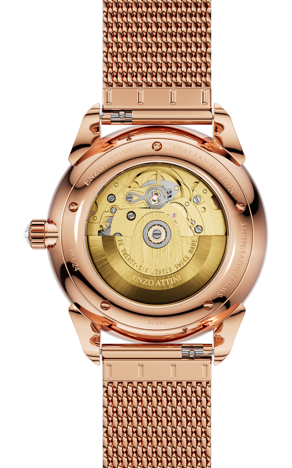 Trulli Automatic  - Mesh Strap / Swiss Movement