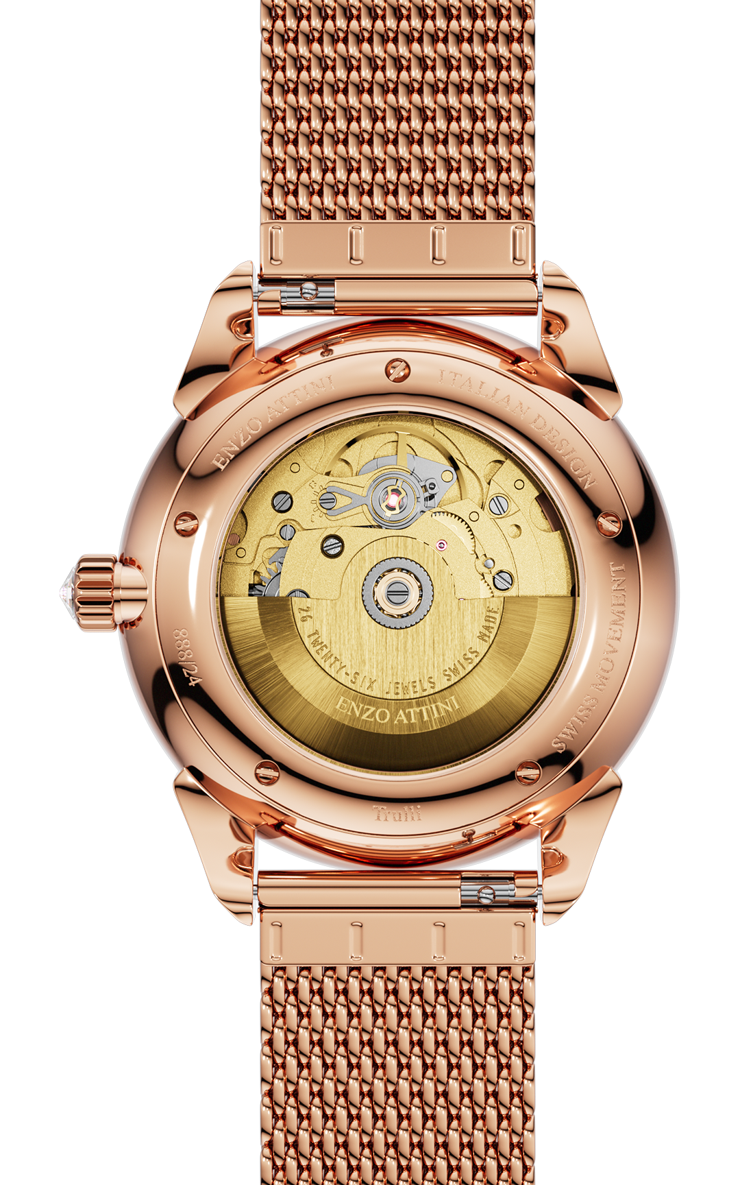 Trulli Automatic  - Mesh Strap / Swiss Movement