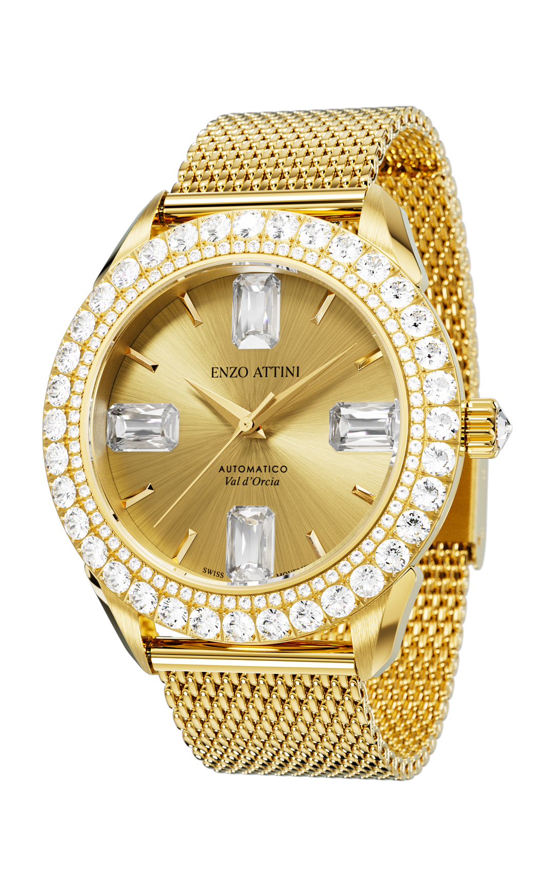 Val d'Orcia Automatic- Mesh Strap / Swiss Movement