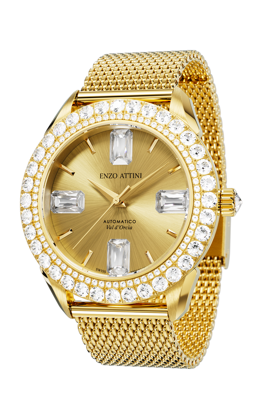 Val d'Orcia Automatic- Mesh Strap / Swiss Movement