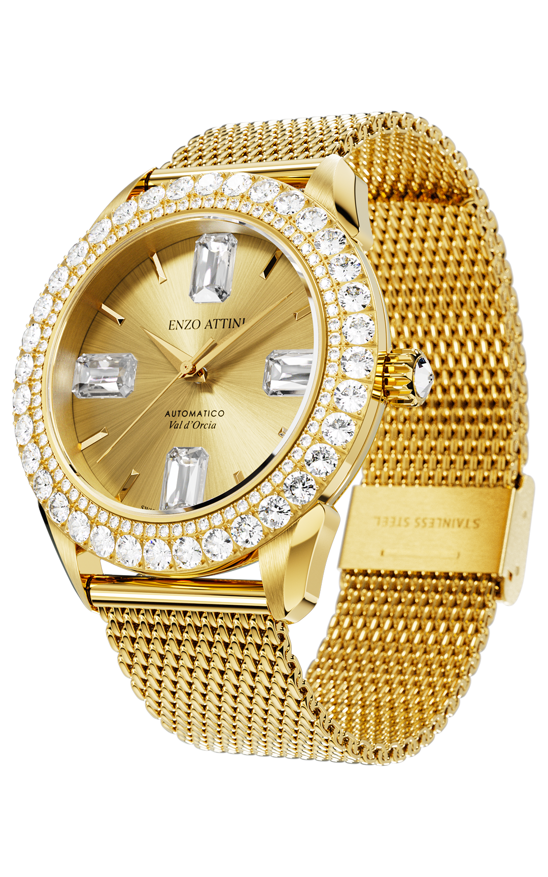 Val d'Orcia Automatic- Mesh Strap / Swiss Movement