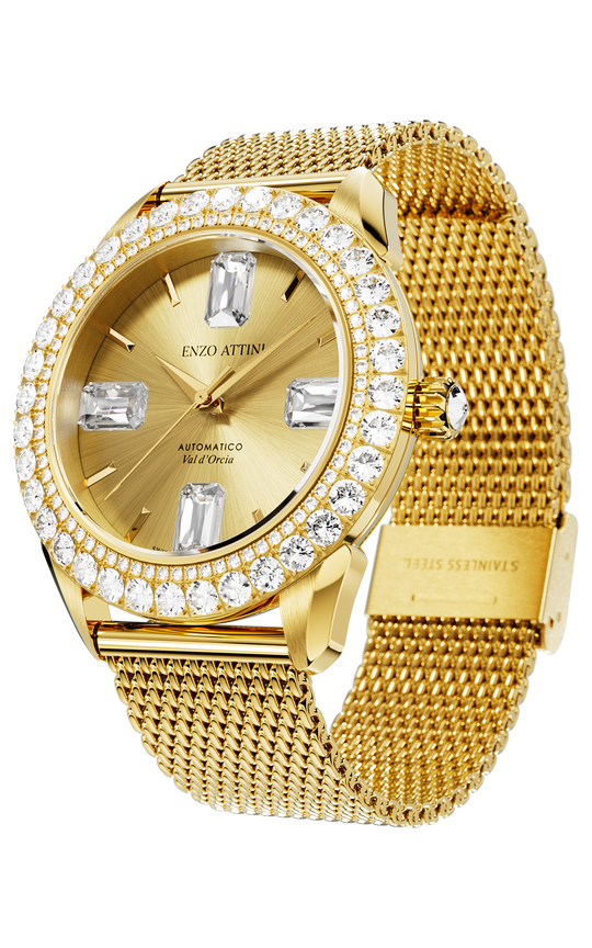 Val d'Orcia Automatic- Mesh Strap / Swiss Movement