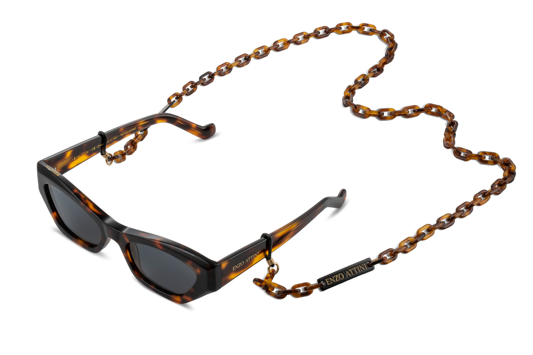 Eiffel Tower / Dark Brown Lens.