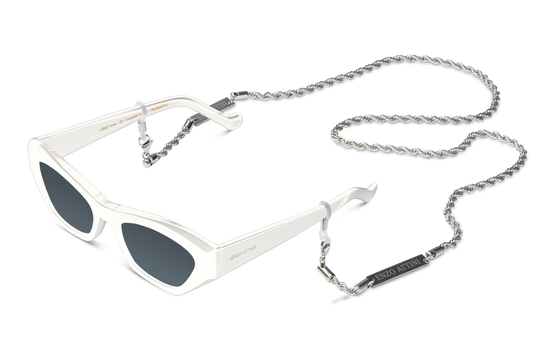 Eiffel Tower White / Dark Black Lens.