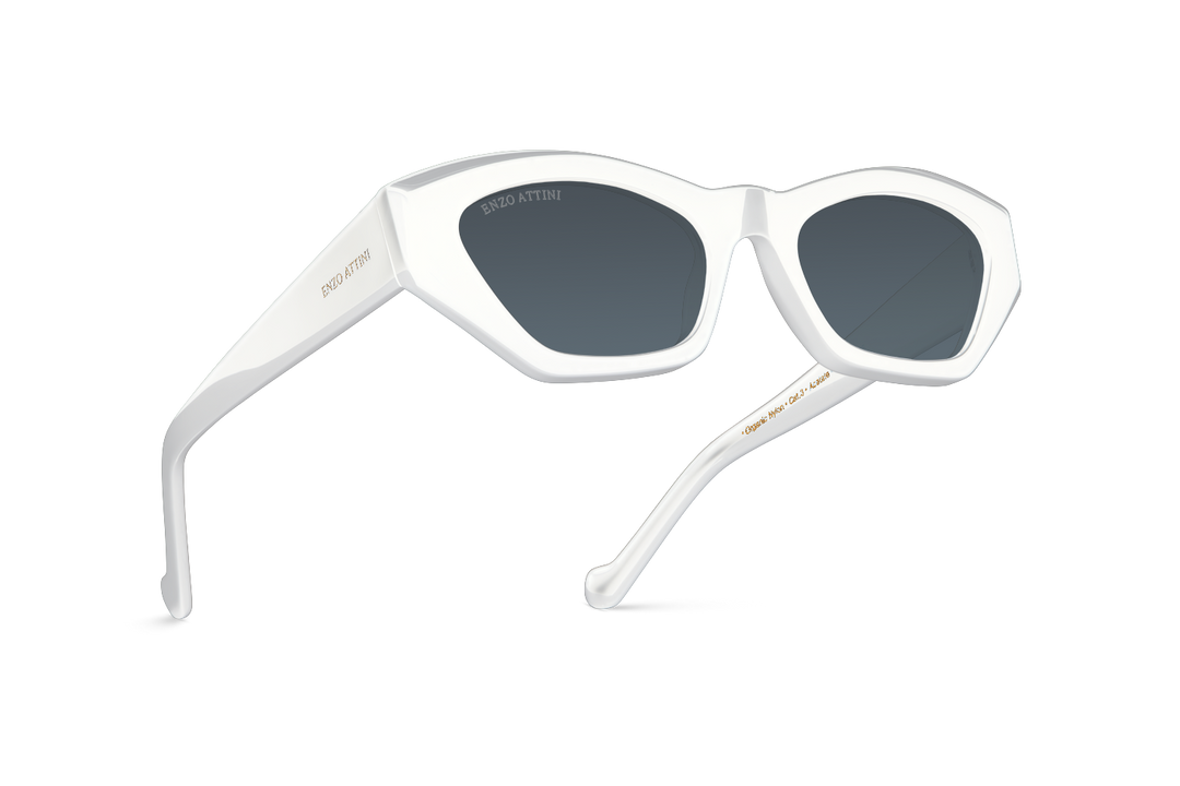 Eiffel Tower White / Dark Black Lens.