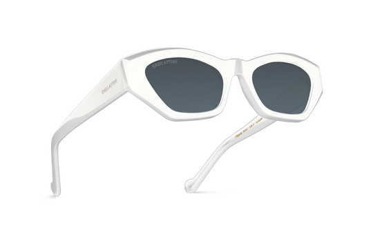 Eiffel Tower White / Dark Black Lens.