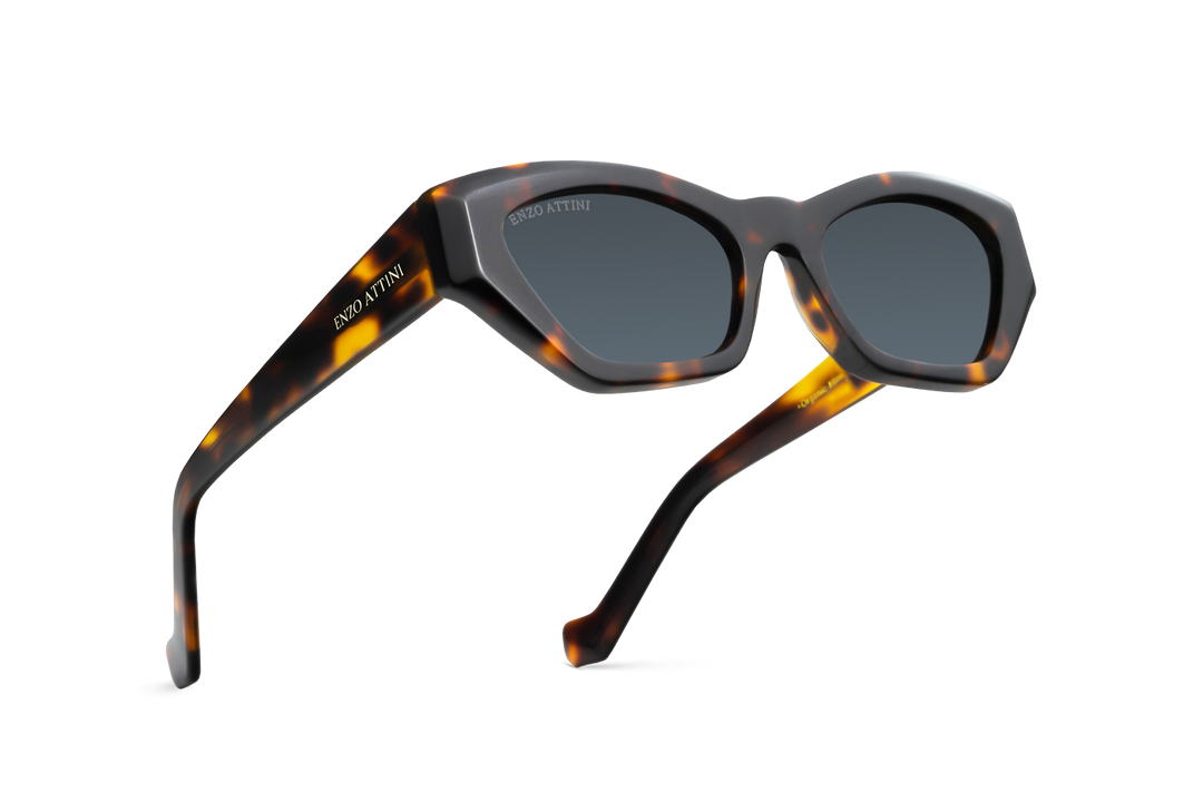 Eiffel Tower / Dark Brown Lens.