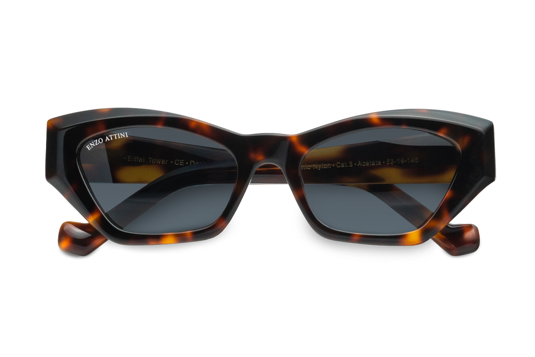 Eiffel Tower / Dark Brown Lens.