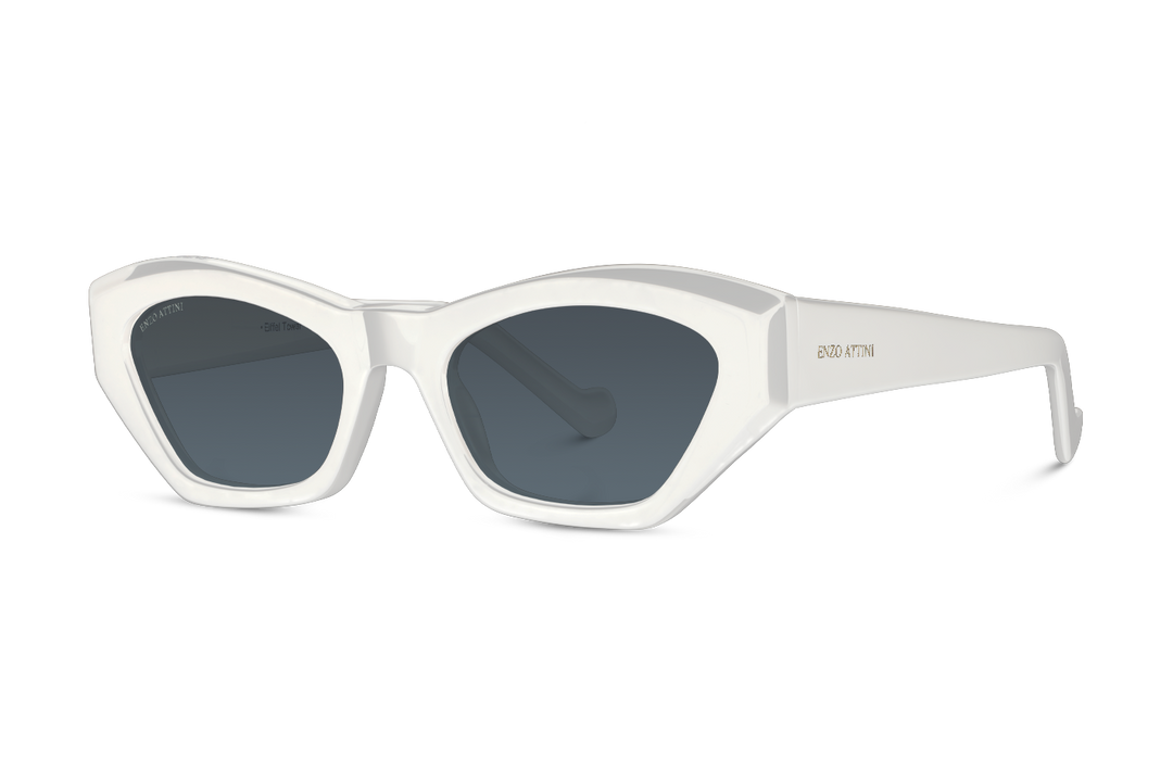 Eiffel Tower White / Dark Black Lens.