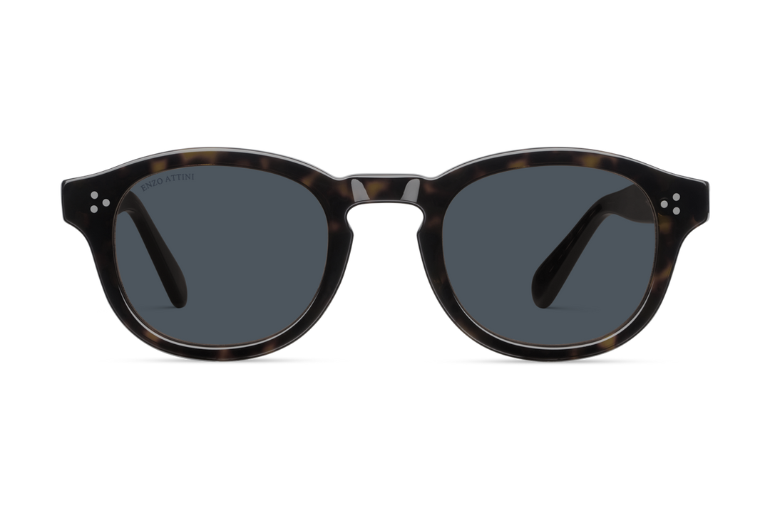 il Pantheon / Dark Tortoise Red + Black Lens