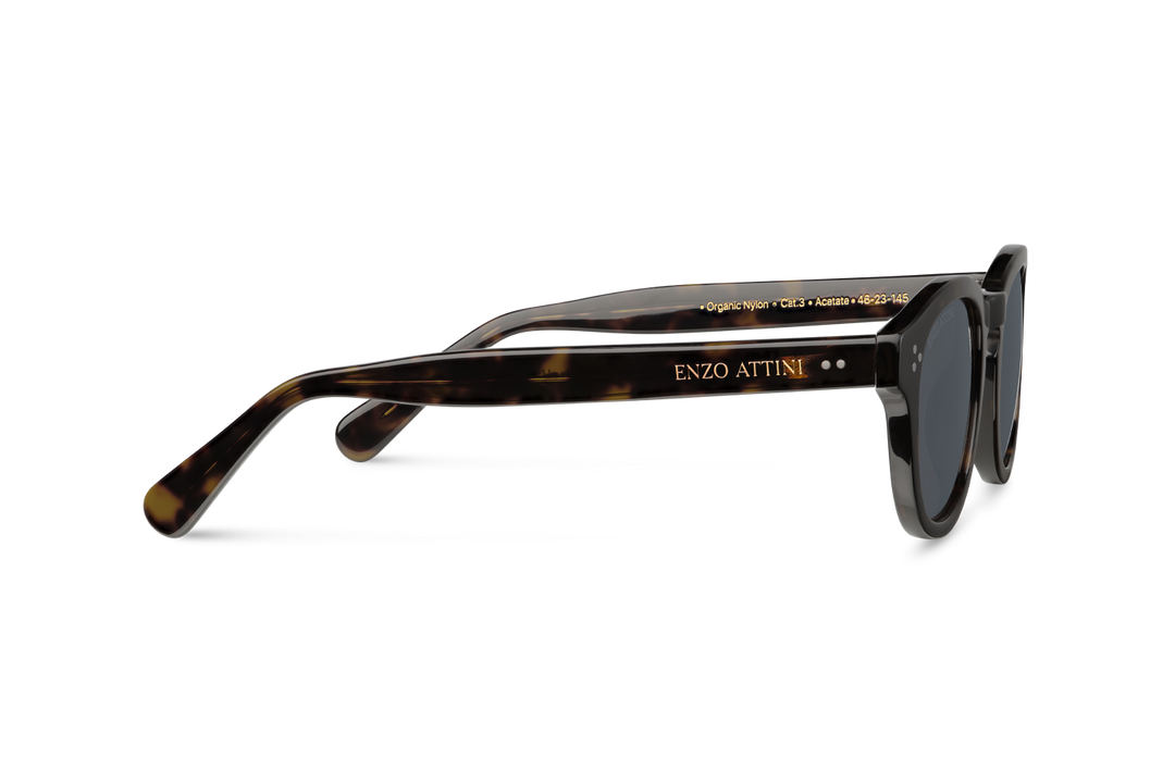 il Pantheon / Dark Tortoise Red + Black Lens