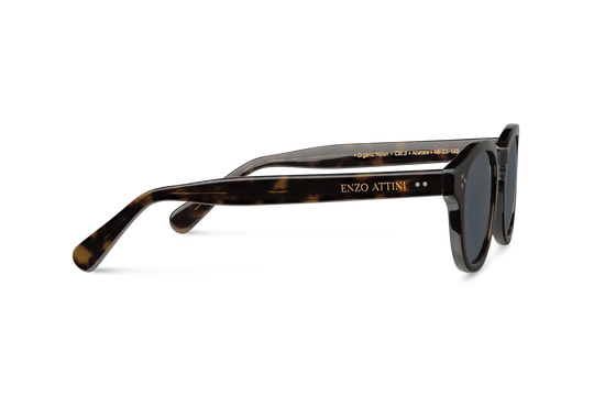 il Pantheon / Dark Tortoise Red + Black Lens