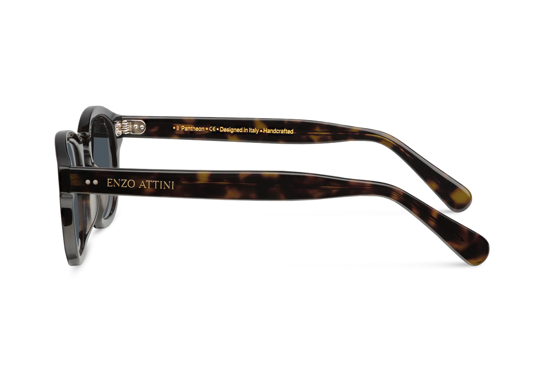 il Pantheon / Dark Tortoise Red + Black Lens