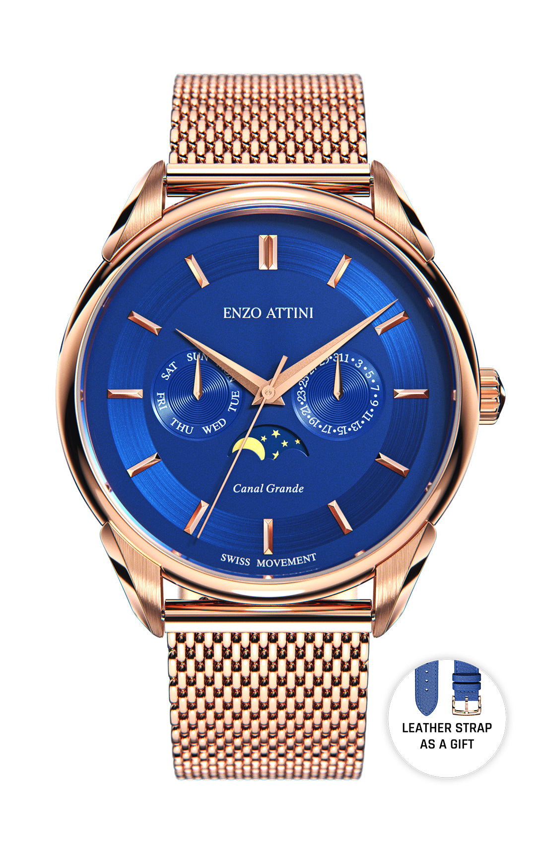 Watch Montre Venizi Canal Grande Venezia Swiss Movement –