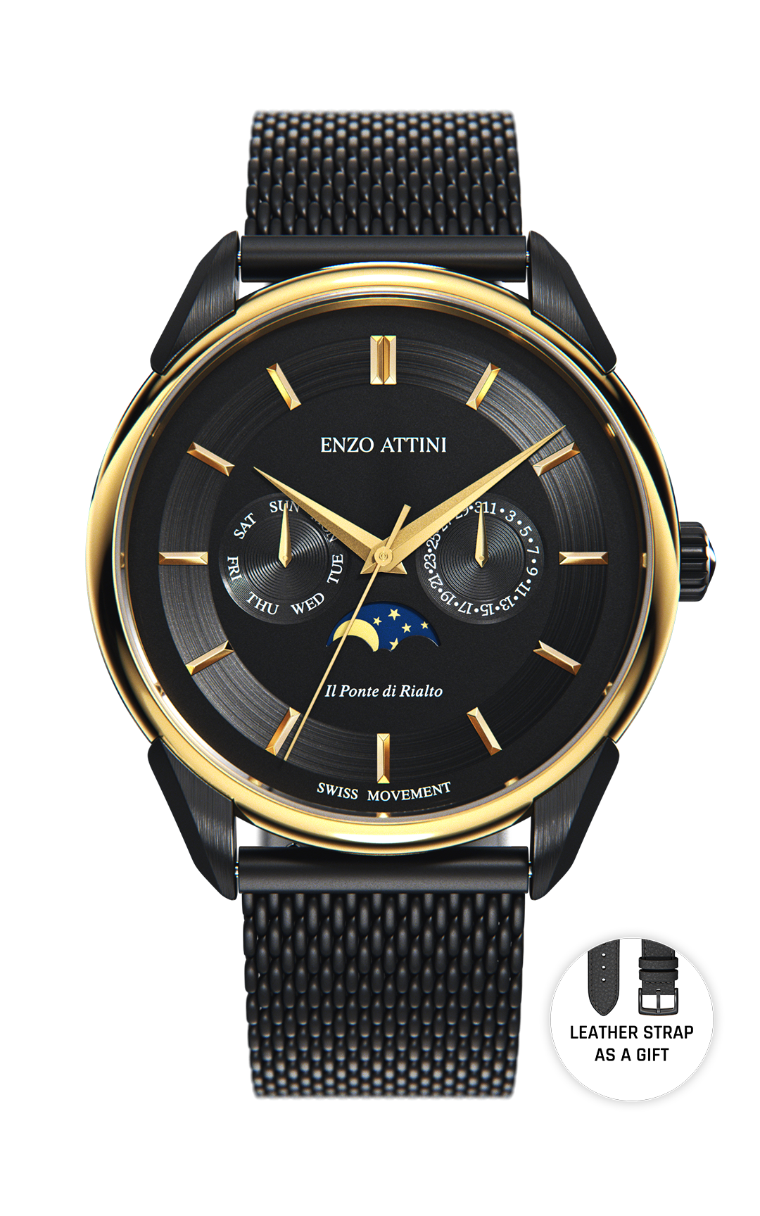 il Ponte di Rialto, Venezia / Swiss Movement.