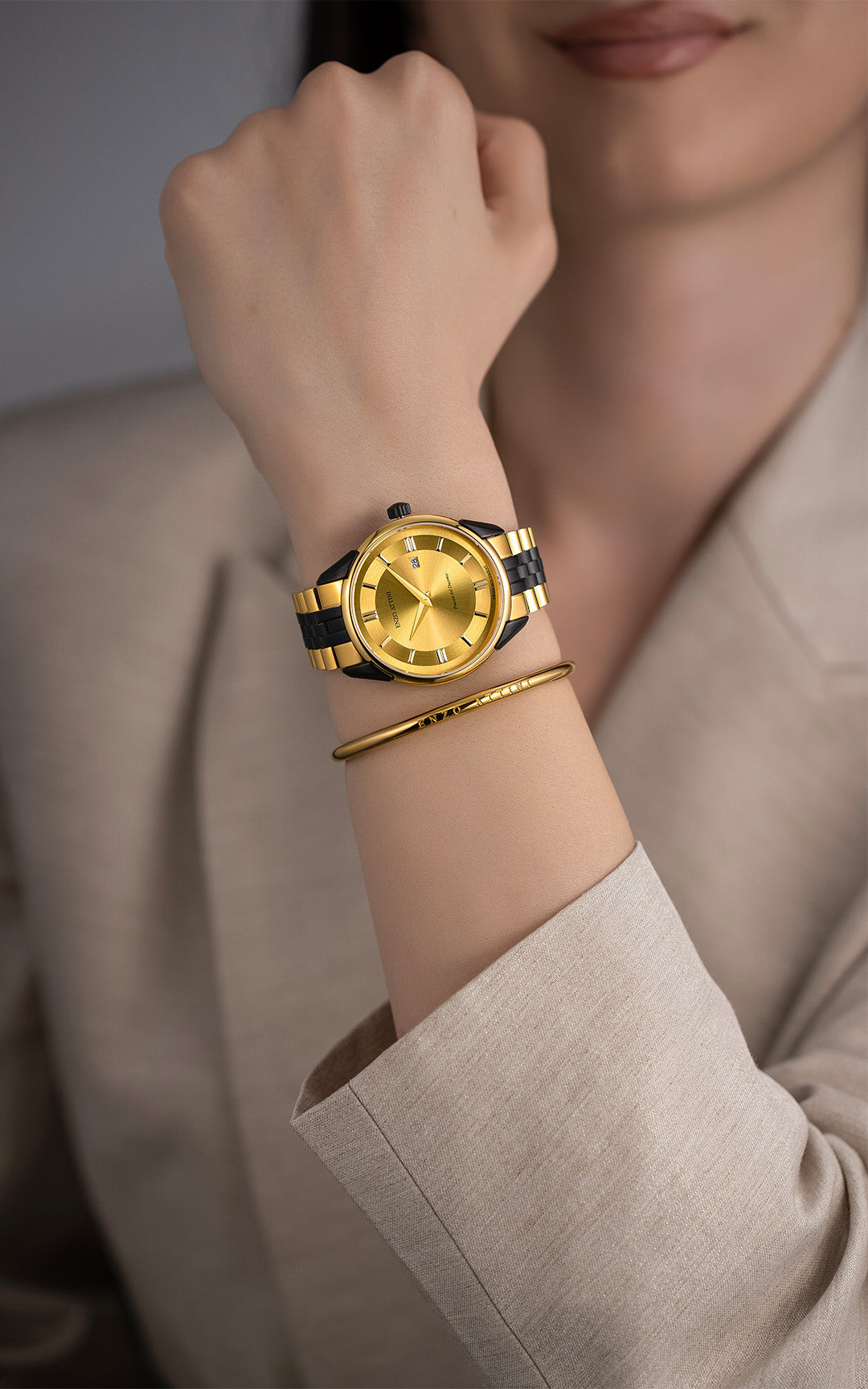 Piazza del Duomo, Milano - President Bracelet / Swiss Movement.