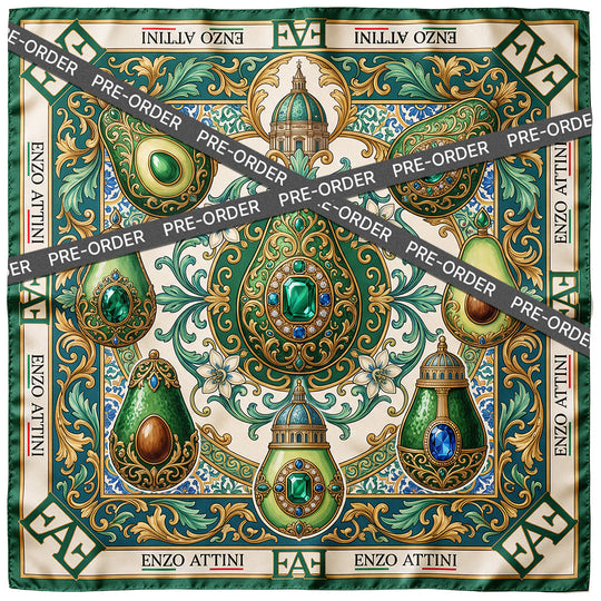 Tesoro Verde - Silk Scarf