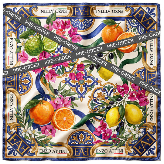 Giardino Siciliano - Silk Scarf