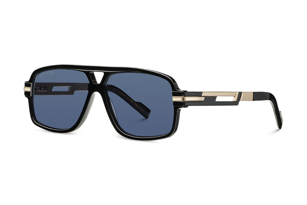 NEW Piazza del Plebiscito / Black & Gold Color + Dark Black Lens.