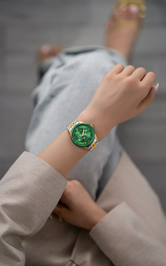 Lago di Como - President Bracelet  / Swiss Movement.