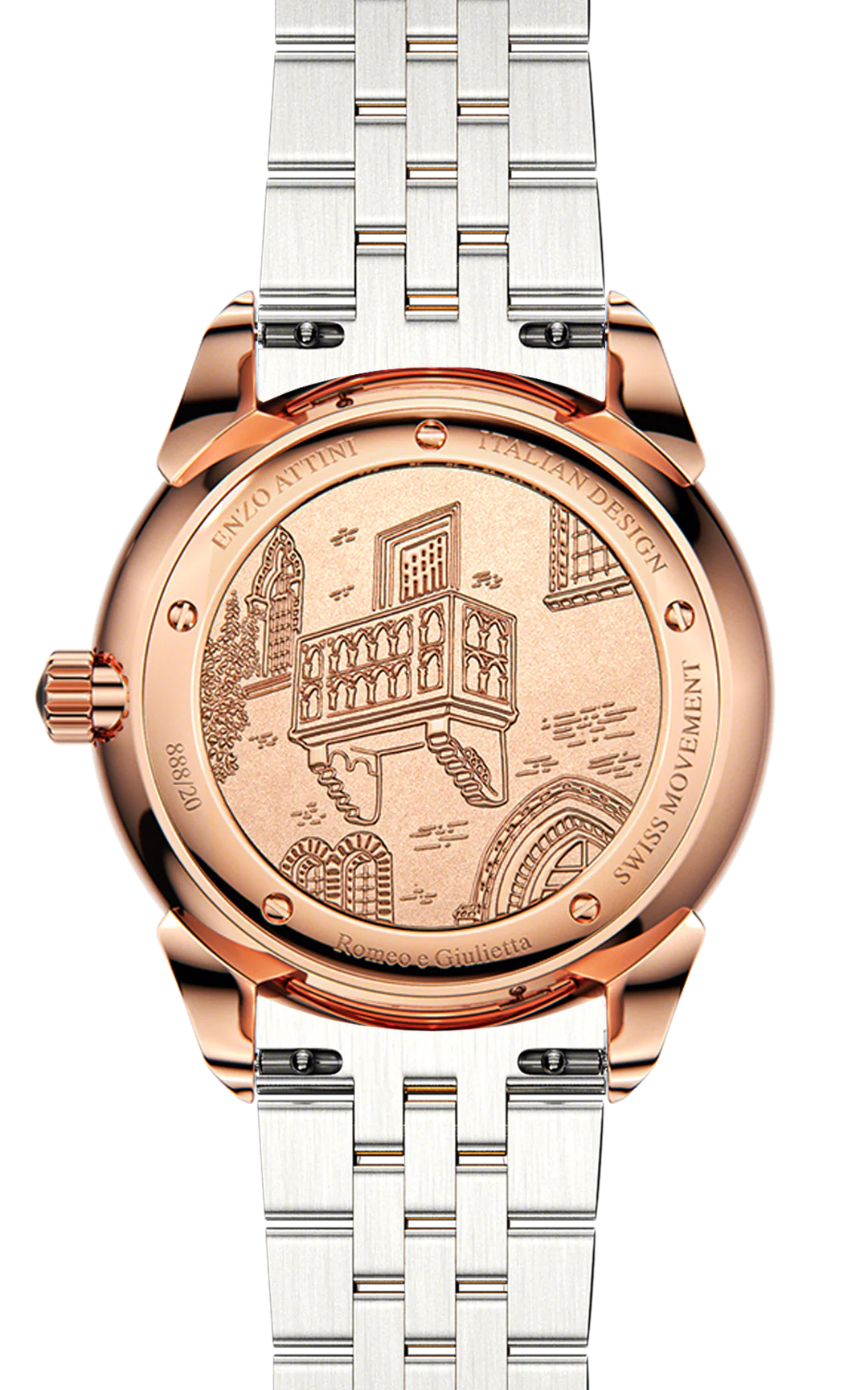 Romeo e Giulietta, Verona - President Bracelet  / Swiss Movement