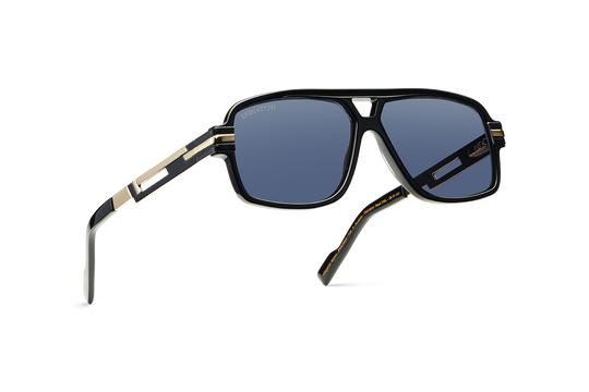 NEW Piazza del Plebiscito / Black & Gold Color + Dark Black Lens.